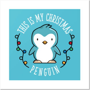 This Is My Christmas Penguin Posters and Art